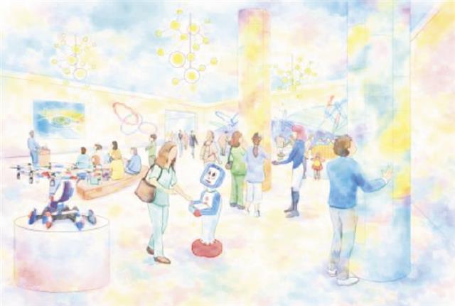 万博記念館の内部イメージ