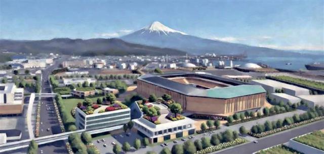 地域づくりエリアの将来イメージ（静岡市提供）