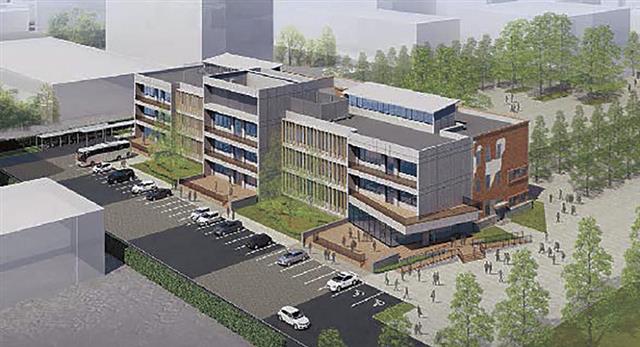 北東側イメージ（広島市提供）