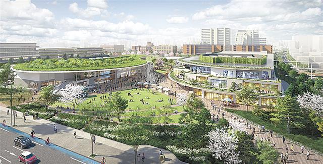 「イノベーションコア」　　街区のイメージ