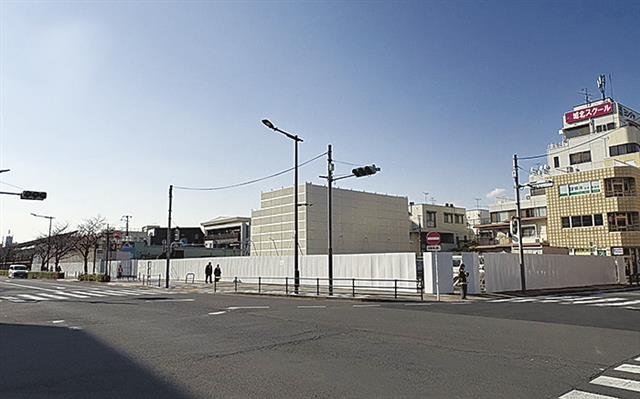 解体が進む敷地