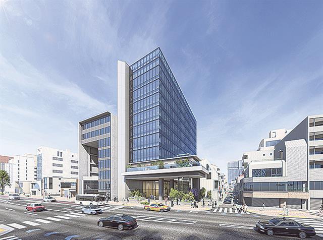 警固方面からの完成イメージ