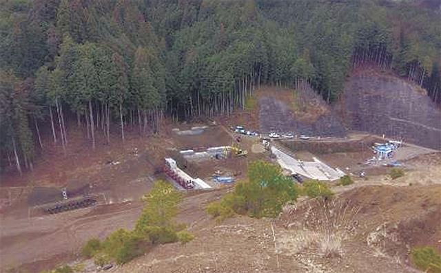 北股地区の遊砂地工出典：紀伊山系砂防事務所ＨＰ