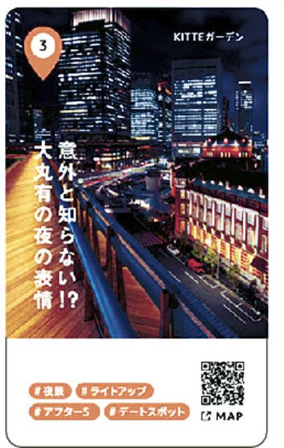 ＭＯＢＩ　ＢＡＳＥなどで配布される回遊カードの一例