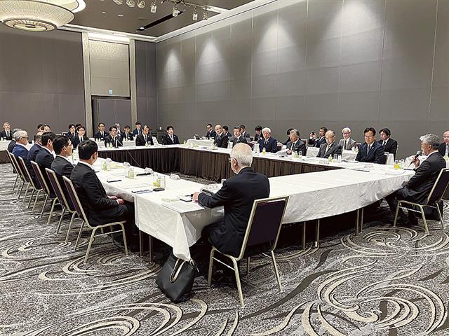 日建連と不動協が立ち上げた協議会には、大手のデベロッパーやゼネコンの首脳が多数出席した