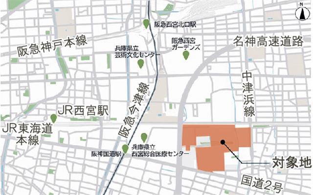 周辺の位置図