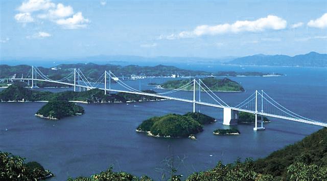 来島海峡大橋（提供：本州四国連絡高速道路）
