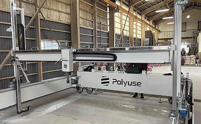 導入した３Ｄプリンター「Ｐｏｌｙｕｓｅ　Ｏｎｅ」