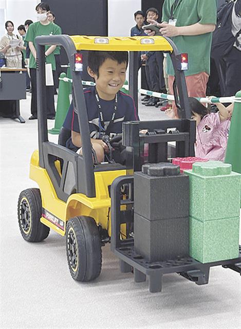 フォークリフトを操作した気分に