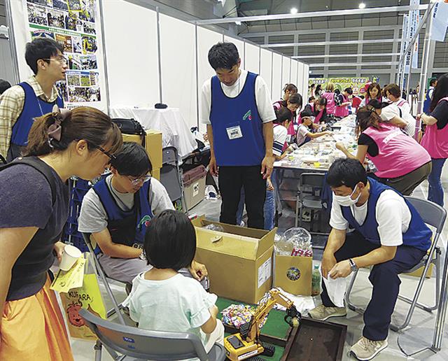 宮城建協は女性の会と青年会が出展