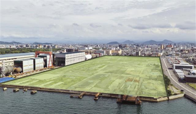 取得した新用地