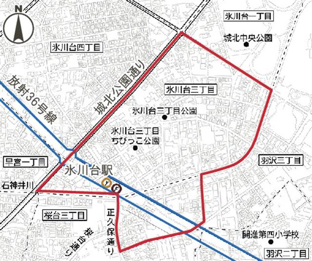 地区計画区域図