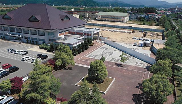 現在の市民会館周辺