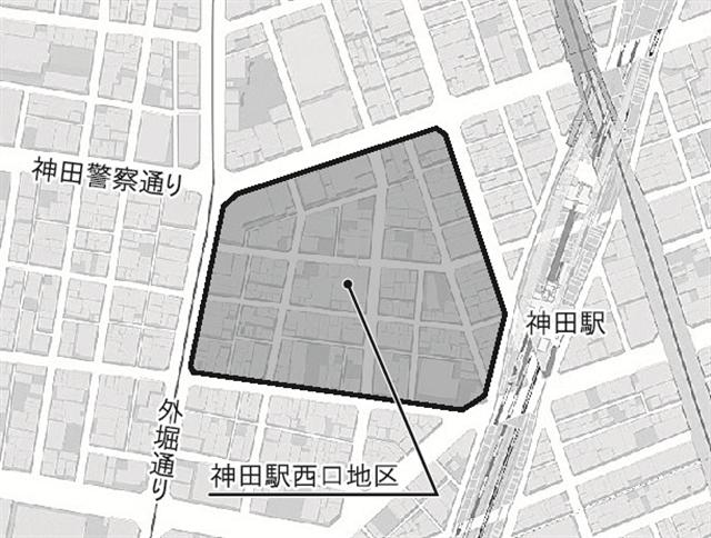 再開発対象地区