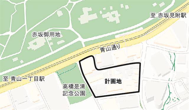 再開発計画地