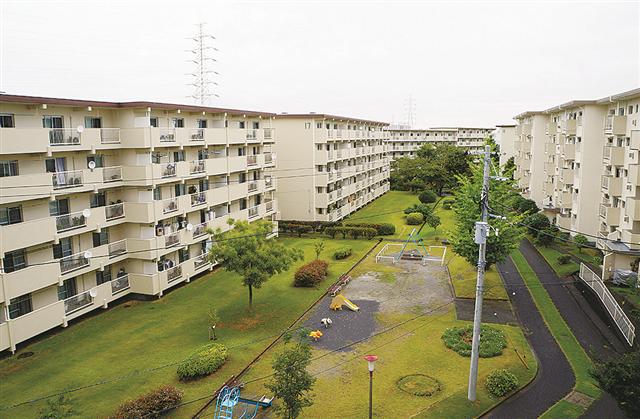 １９７６年竣工の港南台つぐみ住宅