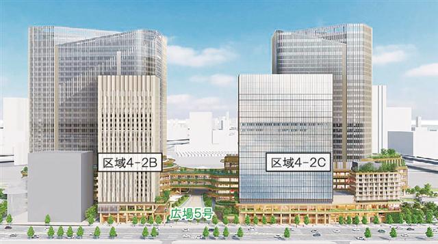 計画建物外観イメージ（港区議会資料より）