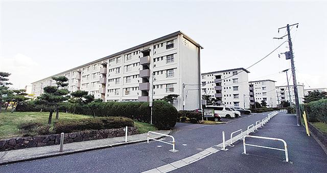 ＪＲ京葉線南船橋駅南口にある若松二丁目住宅
